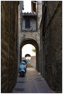 łuki, starożytne bramy miejskie - San Gimignano - Manhattan Średniowiecza - Toskania - Włochy