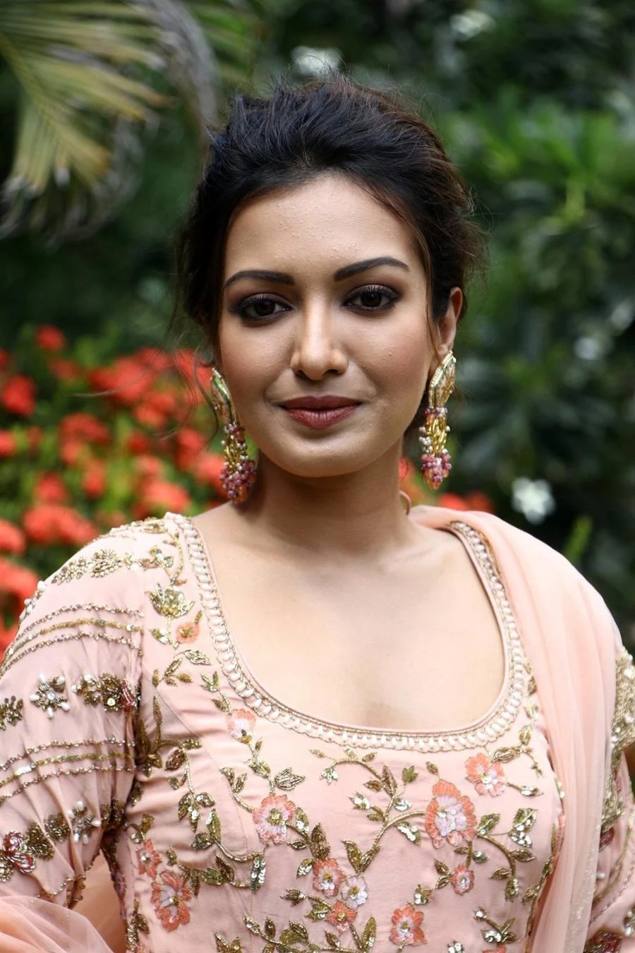 Indian Actress Catherine Tresa at Aruvam Movie Press Meet