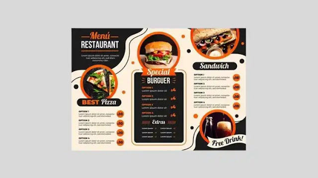 Cara Membuat Template Menu Makanan