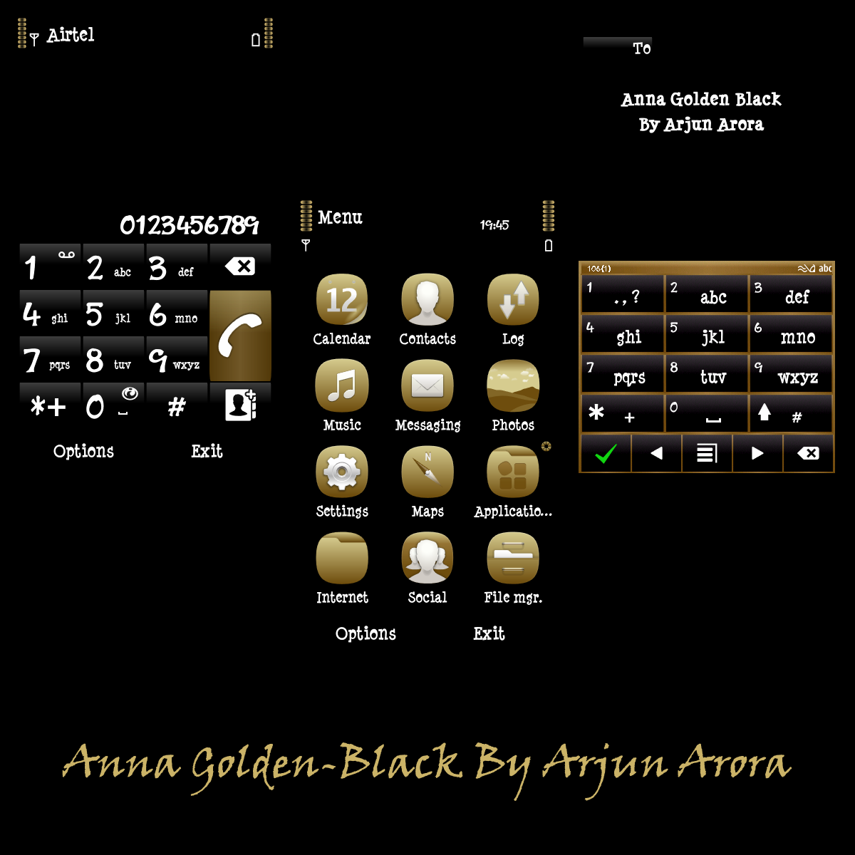 Symbian^3 theme #440 - Colors on Anna By Arjun Arora