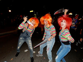 Childs Play Chucky group costume Weho Halloween