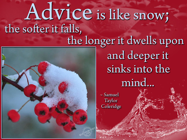 softer snowfall quote and wish