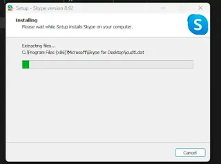 Install Skype di Laptop Secara Offline