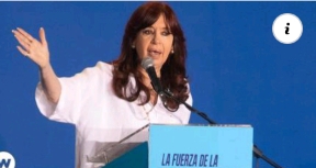 Argentina's Vice President Cristina Fernandez denied the accusations against her and described herself as a victim of the "judicial mafia."