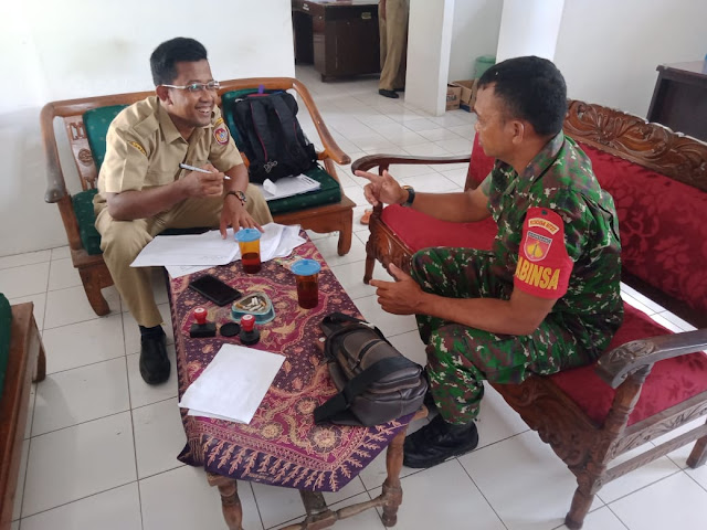 KodimKaranganyar - Komsos Rutin Cerminan Babinsa Rajin