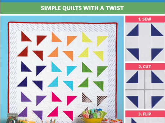 Turnabout Patchwork: Simple Quilts with a Twist (Book Tour)