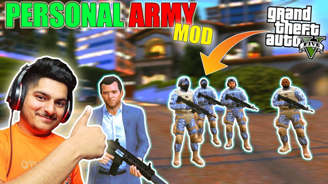 How to install Personal army mod in GTA 5