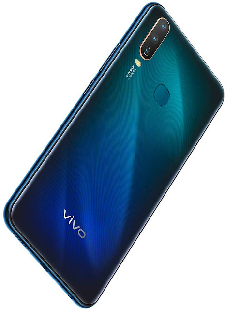 Vivo U10 (Electric Blue, 5000 mAH 18W Fast Charge Battery, 4GB RAM, 64GB Storage)