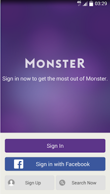 Monster Job Search for Android app fre download images1