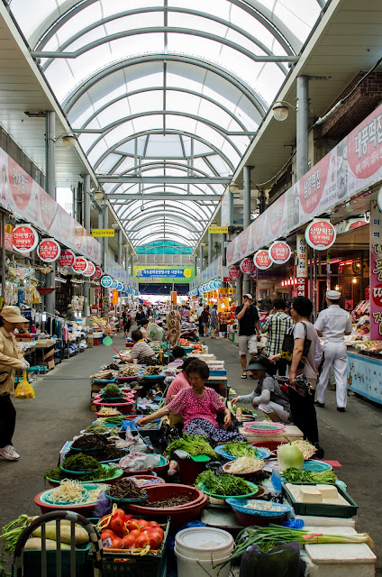 Jukdo Market Pohang South Korea Shopping