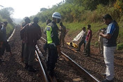 Warga Garut Diduga Tewas Tersambar Kereta Api Saat Berolahraga Pagi