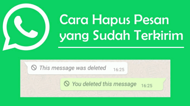 Cara Hapus Pesan WhatsApp yang TerlanjurTerkirim