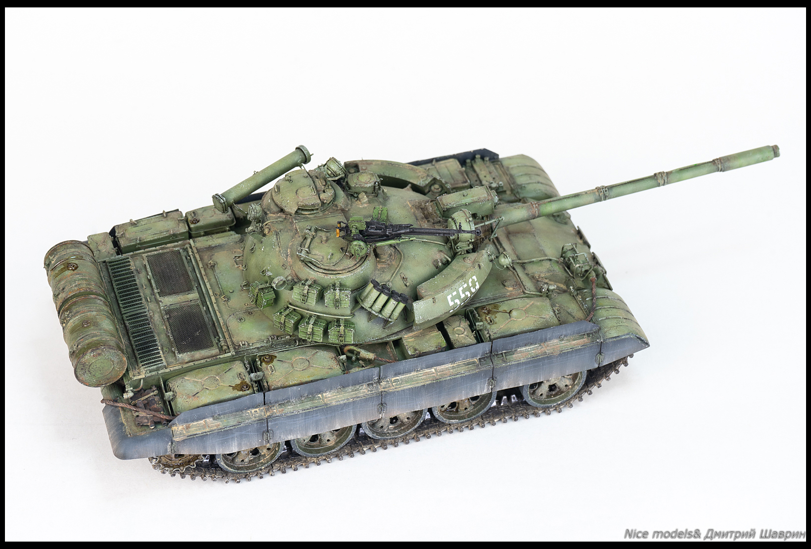 Т-55ам. Модель т 5
