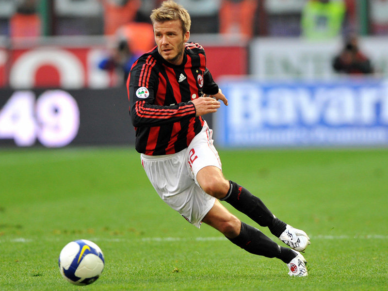 david beckham milan