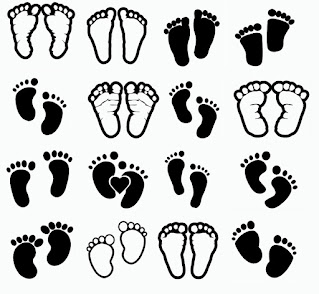 BABY FEETPRINT svg,cut files,silhouette clipart,vinyl files,vector digital,svg file,svg cut file,clipart svg,graphics clipart