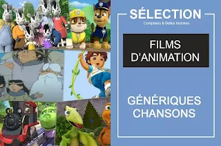 Paroles des génériques de dessin animé. Best-of des paroles des séries animées et films d'animation de vos enfants