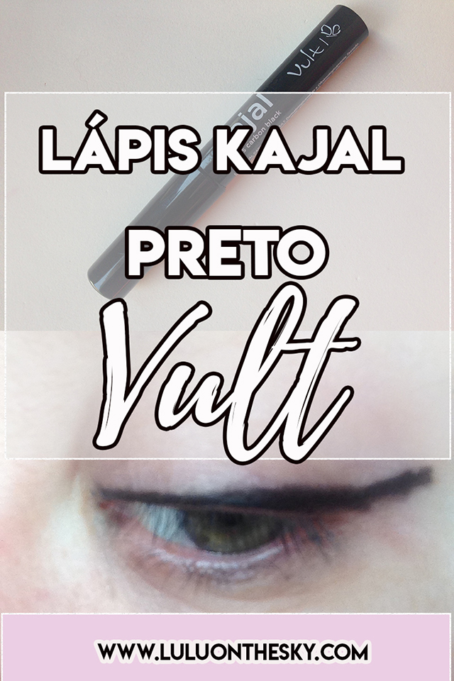 Vult Lápis Kajal Preto - Beauty Fair 2018