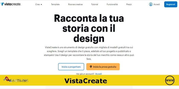 VistaCreate, strumento di design gratuito con migliaia di modelli