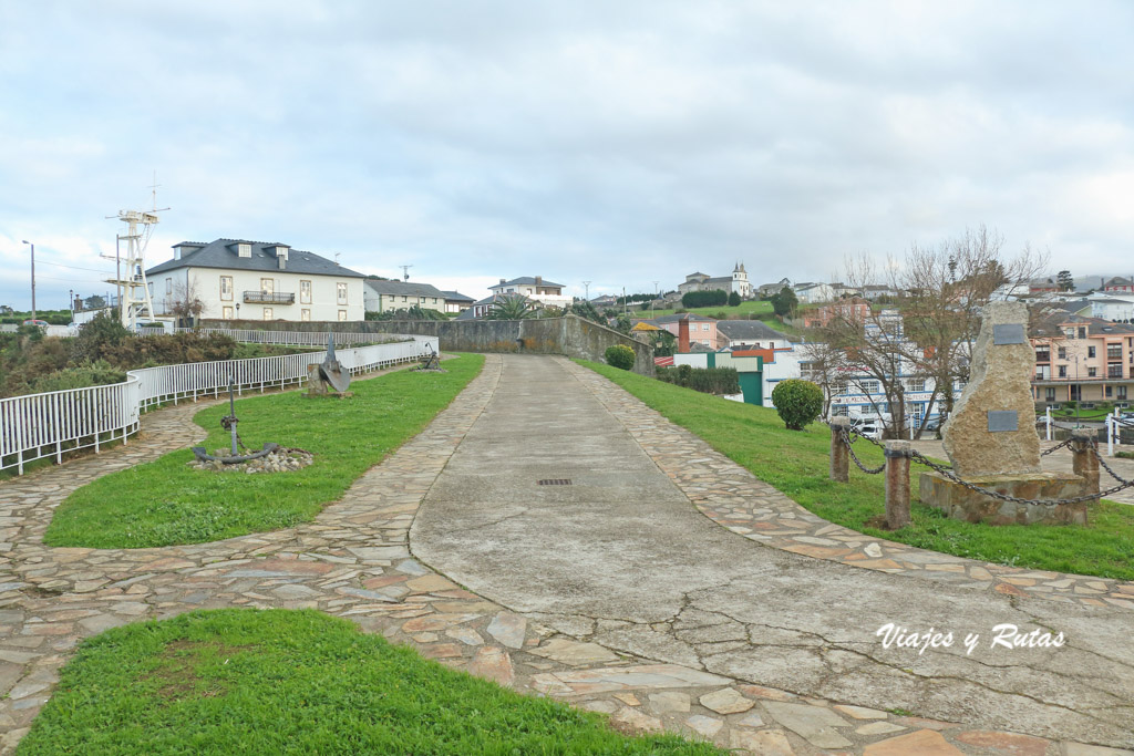 Paseo del Baluarte, Puerto de Vega