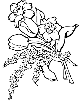 Flowers Coloring Pages