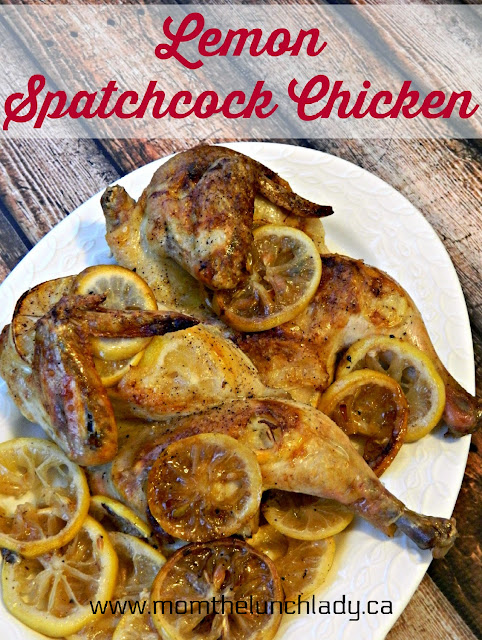 Lemon Spatchcock Chicken