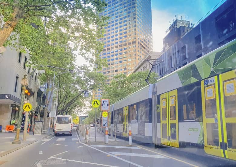 free tram ride around Melbourne