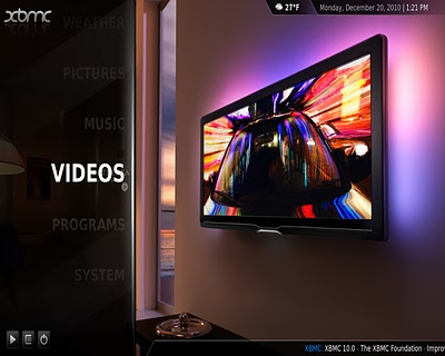  XBMC media center