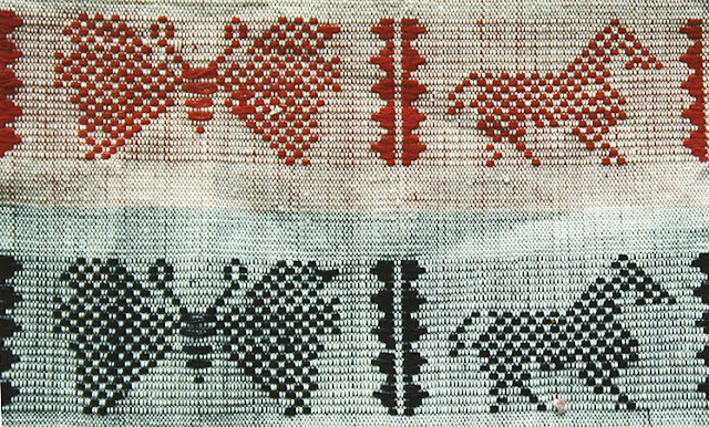 Pattern used in Tinguian blankets