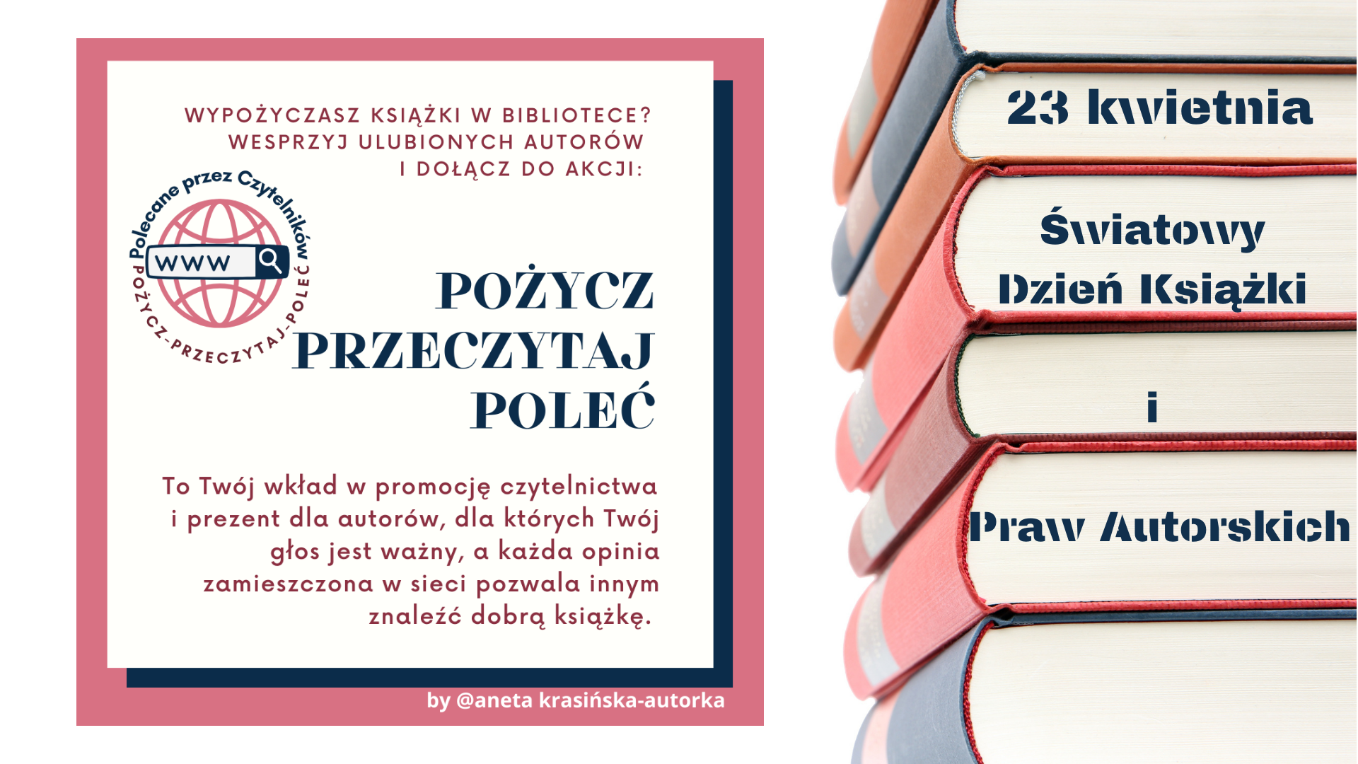 Akcja skierowana do Czytelników z Bibliotek