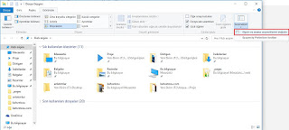 Window 10 için Windows + E tuşu işlevini değiştirme