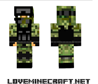 [Minecraft Skins] Soldado Skin for Minecraft