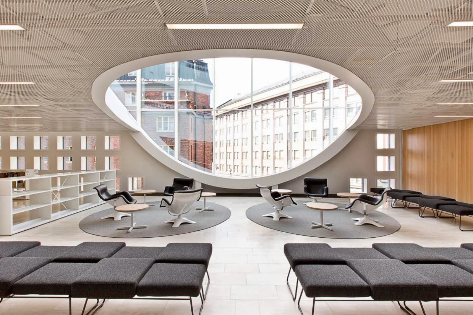 Helsinki University Main Library by Anttinen Oiva Architects