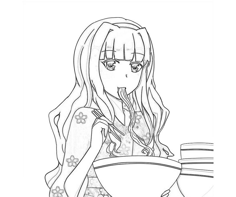 idolmaster-takane-shijou-funny-coloring-pages