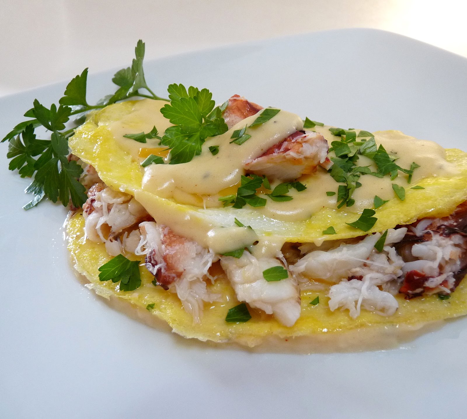 Dungeness Crab and Cheddar Omelet  Wives with Knives