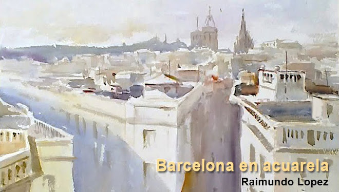 Barcelona en acuarela