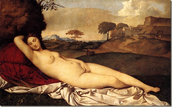 Vênus Adormecida, 1510 - Giorgione