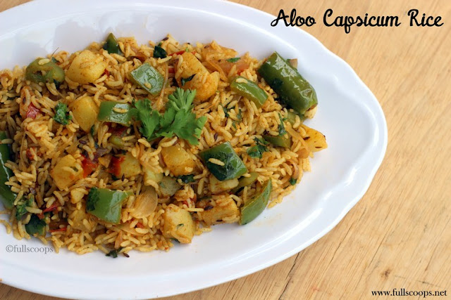 Aloo Capsicum Rice