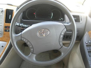 Toyota Alphard Dashboard View