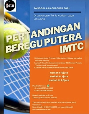 Kejuaraan Tenis Beregu Putera IMTC