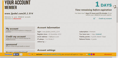 Alldebrid Premium Account 28/12/2013