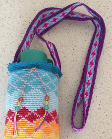Water bottle holder and strap