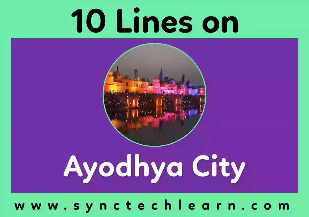 10 Lines On Ayodhya City In English - Short Essay On Ayodhya City 