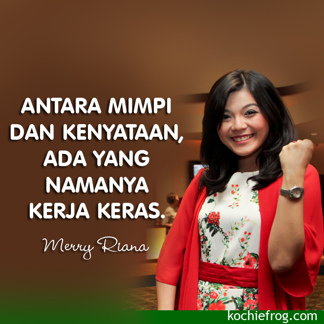 Gambar DP BBM Kata Bijak Merry Riana untuk Motivasi - DP 