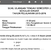 Soal Uts Semester 2 Mapel Ips Kelas 6 Sd