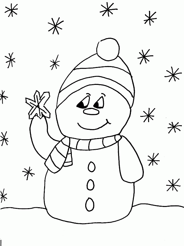 Frosty Drawing Coloring title=