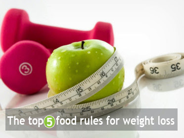 The top 5 food rules for weight loss