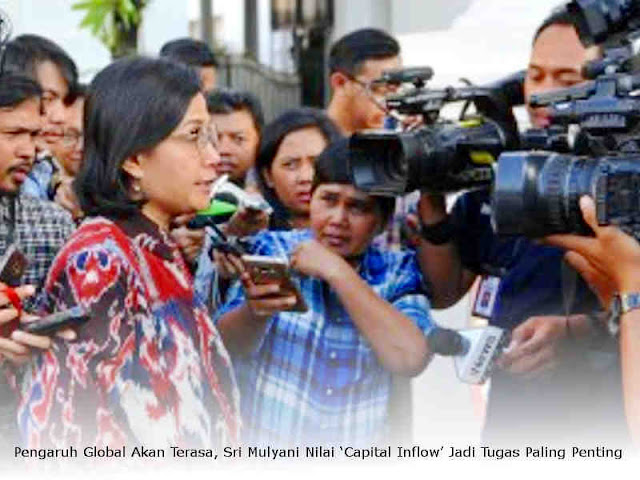 Pengaruh Global Akan Terasa, Sri Mulyani Nilai ‘Capital Inflow’ Jadi Tugas Paling Penting