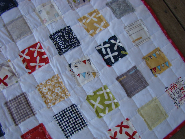 Moda Reunion quilt as you go quilt