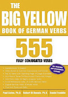 نتيجة بحث الصور عن ‪The Big Yellow Book of German Verbs‬‏ كتاب تصريف الأفعال الألمانية - تعلم الألمانية