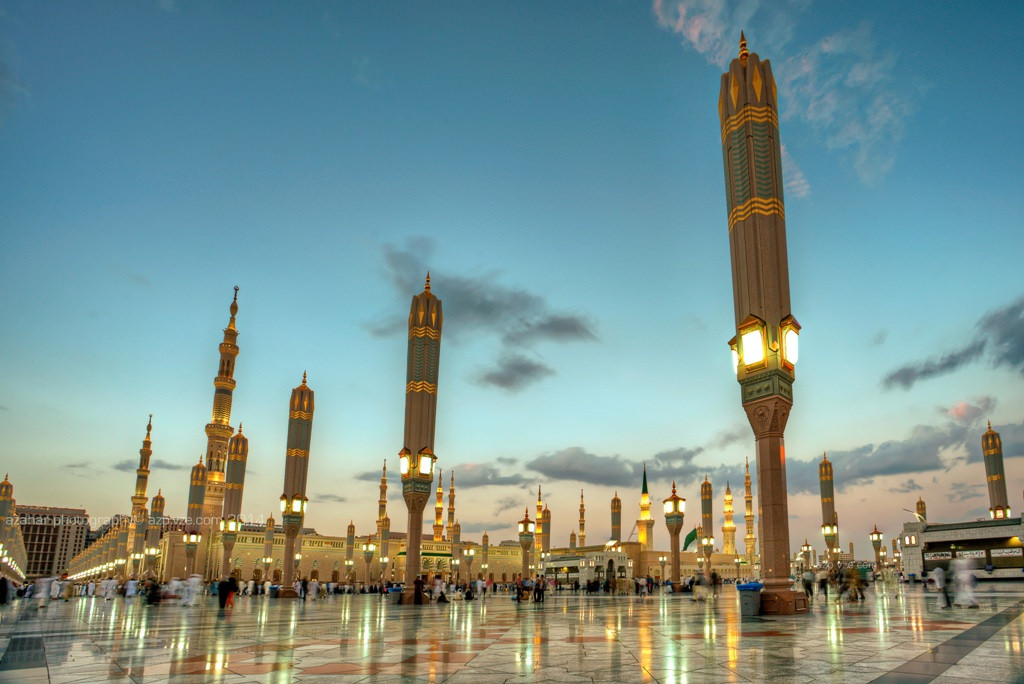 Kumpulan Foto dan Gambar Masjid Nabawi di Madinah 